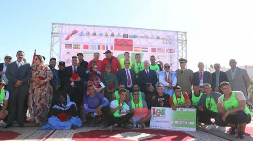 سيطرة اثيوبية في السباق الدولي بالداخلة