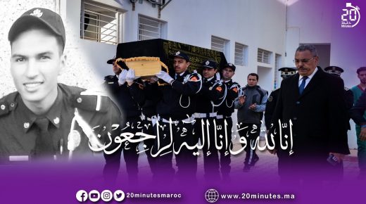 الحسيمة : هكذا ودع رجال الامن زميلهم …