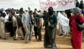 قيادة البوليساريو تنشر المدفعية الثقيلة ضد متظاهرين