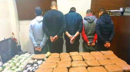 الراشيدية : توقيف أربعة أشخاص يشتبه في ارتباطهم بشبكة إجرامية تنشط في ترويج المخدرات
