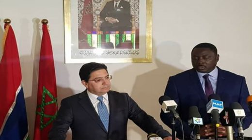 بوريطة : ثلاث رسائل من افتتاح قنصلية غامبيا بالداخلة