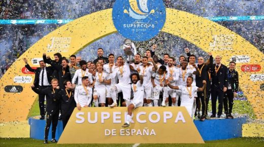 ريال مدريد يفوز بكأس السوبر الاسباني بالسعودية