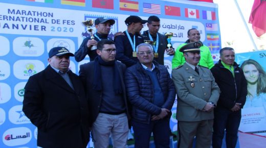 جواد قلوز وحنان البجوي يحصدان الذهب في ماراطون فاس