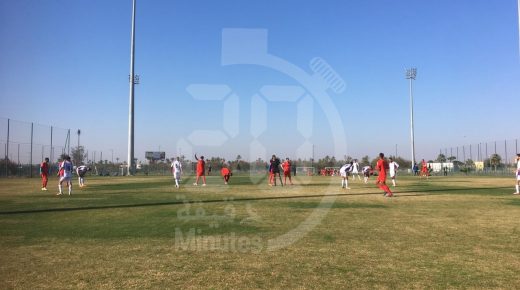 مهاجم جديد بالكوكب يقوده للفوز وديا على أولمبيك مراكش ونعيم يحضر للمباراة رغم مرضه