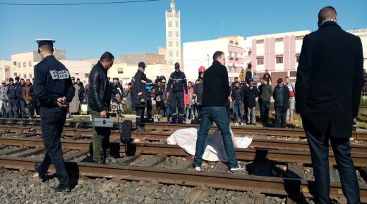 قطار يؤدي بحياة أحد الاشخاص بتاوريرت