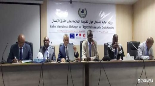 البريدجي ممثلا للمجلس الوطني لحقوق الانسان بالورشة الدولية بنواكشط