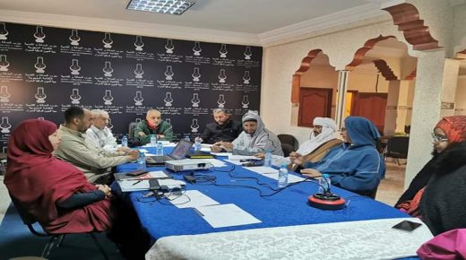 اللجنة الجهوية لحزب المصباح تستعد لاستقبال امانتها العامة للحزب بالعيون