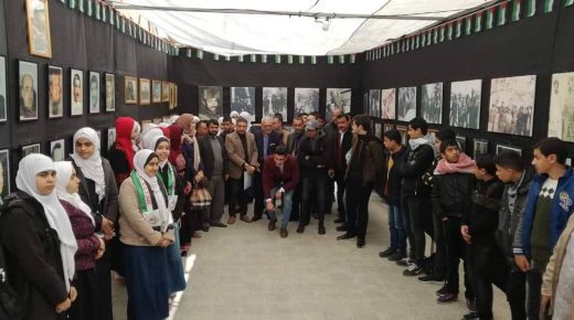 غزة : مؤسسة ياسر عرفات تفتتح معرض صور “الذاكرة الوطنية الفلسطينية”