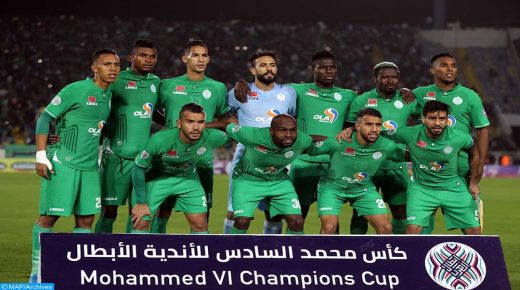 غيابات الرجاء أمام مولودية الجزائر