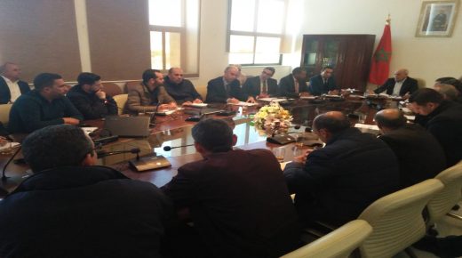 التويجر يواكب سير أشغال التأهيل الحضري لتاوريرت