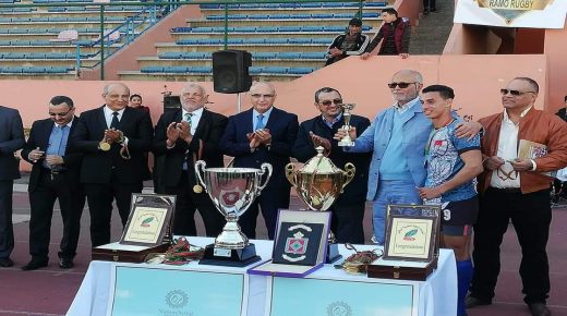 فريق المولودية الوجدية للريكبي يفوز بالبطولة الوطنية للمرة الثالثة على التوالي