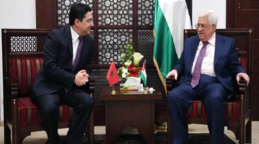 الرئيس الفلسطيني يستقبل بعمان وزير الشؤون الخارجية و التعاون السيد بوريطة