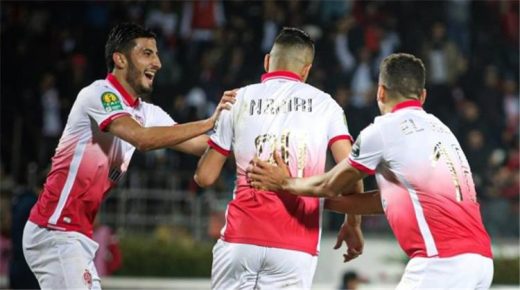 الوداد البيضاوي يتصدر البطولة على حساب اتحاد طنجة