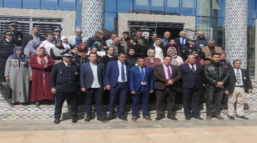 أمن بركان يحتفي بالمرأة الشرطية بمناسبة عيد المرأة