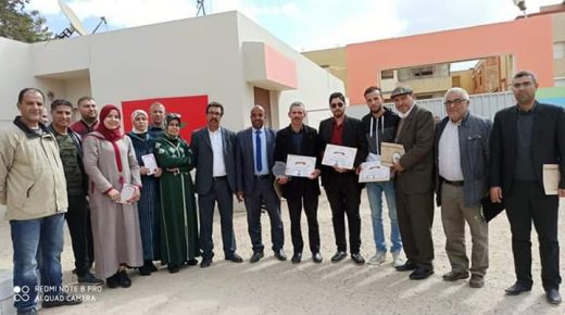 مدرسة ملوية الابتدائية ببركان تحتفي بعيد المرأة