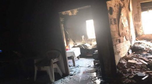 انفجار قنينة غاز بحي مرجان بمكناس يحول شقة سكنية الى رماد