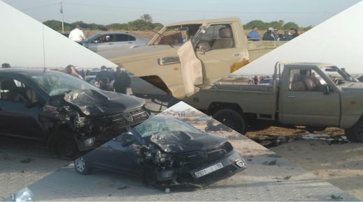 الداخلة …حادثة سير خطيرة