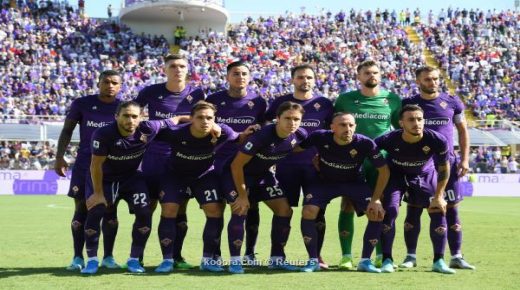 نادي فيورنتينا 10 إصابات بكورونا في صفوفه