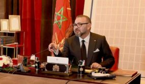 Sa MajestÈ le Roi Mohammed VI, que Dieu Líassiste, a prÈsidÈ, jeudi (26/04/18) au Palais Royal de Rabat, une sÈance de travail dÈdiÈe ‡ líexamen de líavancement des projets díÈnergies renouvelables portÈs par Masen.