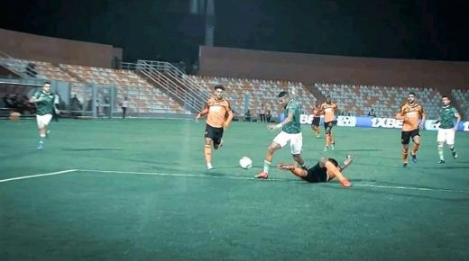 نهضة بركان تفوز على البورسعيدي المصري وتلتقي في النصف النهائي مع أكادير