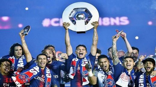 تتويج فريق باريس سان جيرمان رسميا باللقب بعد إلغاء الدوري الفرنسي