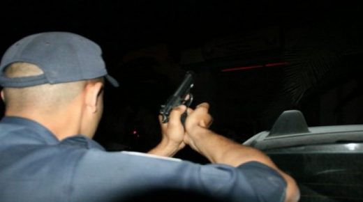 محاولة القتل العمد و خرق حالة الطوارئ تضطر عنصر الامن باستخدام السلاح