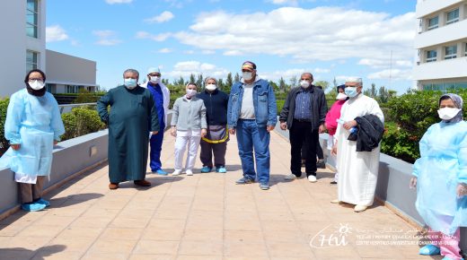 7حالات شفاء جديدة من كورونا تغادر المستشفى الجامعي محمد السادس بوجدة