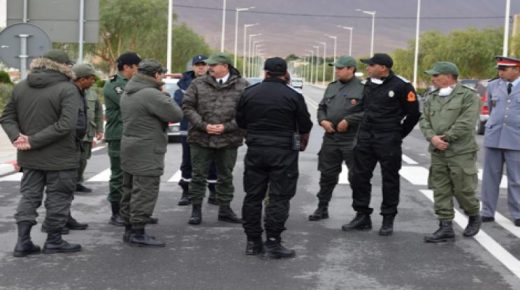 بالصور:بعد إصابة 23 شخصا من عائلة واحدة ب”كورونا”..عامل الاقليم يشرف على تطويق مدينة الريش