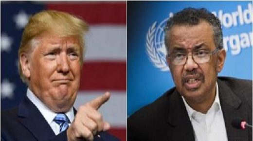 ترامب يهدد منظمة الصحة العالمية