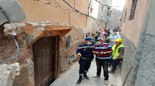 مراكش: نجاة أسرة بأعجوبة نتيجة انهيار منزل بالمدينة القديمة