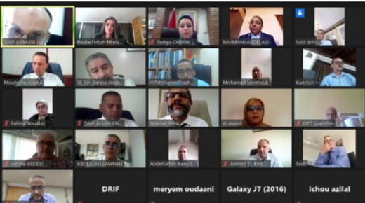 اجتماع وزيرة السياحة مع المندوبين الجهويين والاقليميين لمواكبة انطلاق الموسم السياحي بعد تخفيف الحجر الصحي