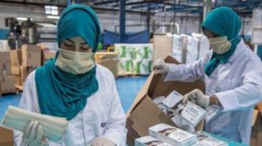المغرب يصدر حوالي 5ر18 مليون وحدة من الكمامات الواقية إلى 11 بلدا