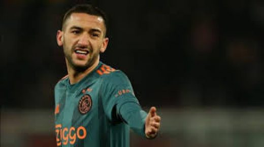 المغربي حكيم زياش لن يتمكن من التنافس على دوري الأبطال مع تشيلسي