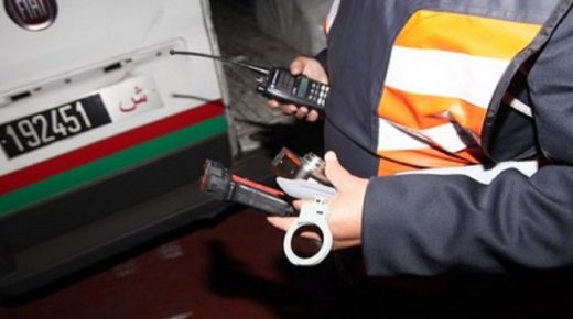 توقيف عون سلطة بقيادة أورتزاغ بإقليم تاونات