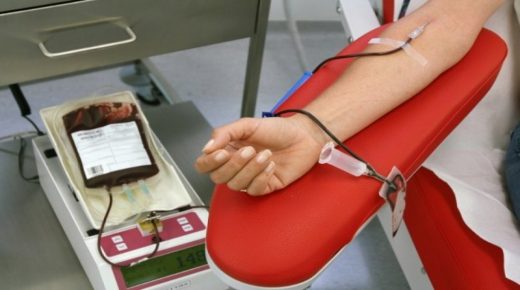 عناصر القوات المساعدة تنخرط في حملة للتبرع بالدم بجهة بني ملال-خنيفرة