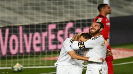 ريال مدريد يتوج بطلا للدوري الإسباني