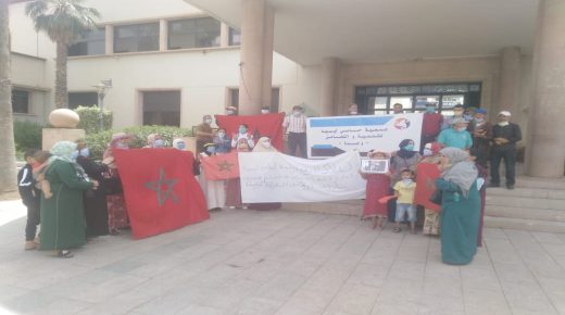 مالكو أراضي حاسي ليبيا يحتجون على جماعة وجدة