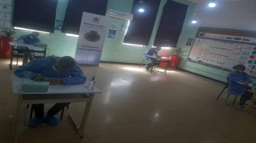 مباراة ولوج السلك العادي للمعهد الملكي للإدارة الترابية تجري في احترام تام للتدابير الصحية