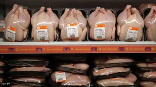 اكتشاف فيروس كورونا في أجنحة دجاج مجمدة