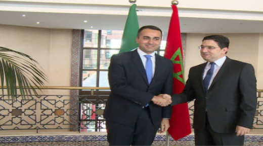 لويجي دي مايو يعرب عن تقدير روما لدور المغرب في حل الأزمة الليبية