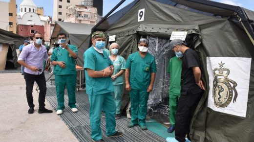 المستشفى العسكري المغربي ببيروت.. إجراء أزيد من 9400 خدمة طبية لمتضرري الانفجار