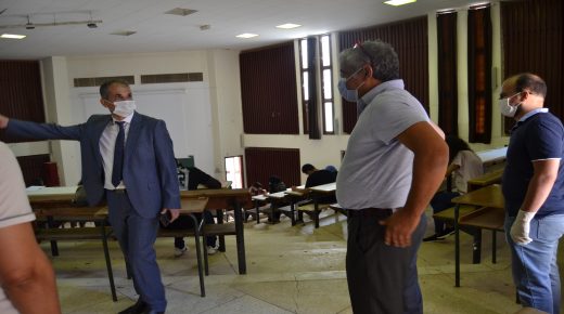 انطلاق الامتحانات بكلية العلوم بجامعة وجدة في ظل إجراءات وقائية واحترازية صارمة (صور)