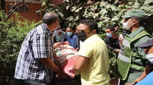 مراسيم تشيع جثمان الفنان المراكشي عبد الجبار لوزير في غياب مسؤولين والفنانين