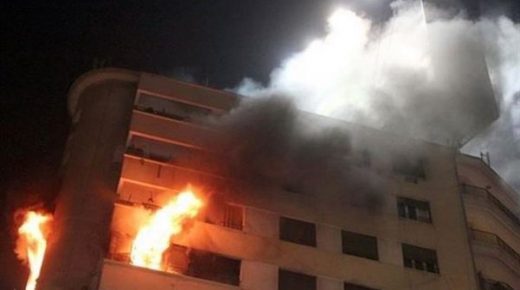 مراكش: نشوب حريق بإحدى الشقق بالمسيرة يخلف حالة من الهلع والرعب