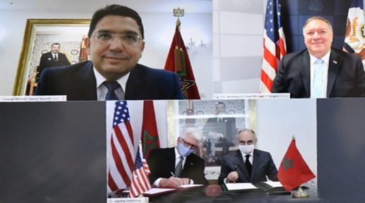 بومبيو يشيد بـ”التقدم الجديد” في علاقات الصداقة العريقة بين الولايات المتحدة والمغرب