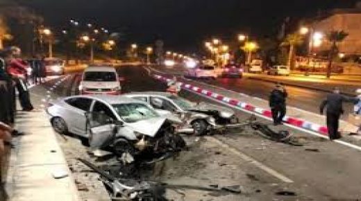 حصيلة حوادث السير بالمناطق الحضرية خلال الأسبوع الماضي