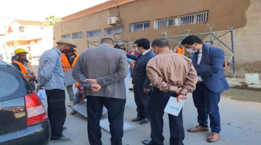 الرحامنة: عامل الإقليم يقوم بزيارة تفقدية لورش تهييئة المركز الاستشفائي