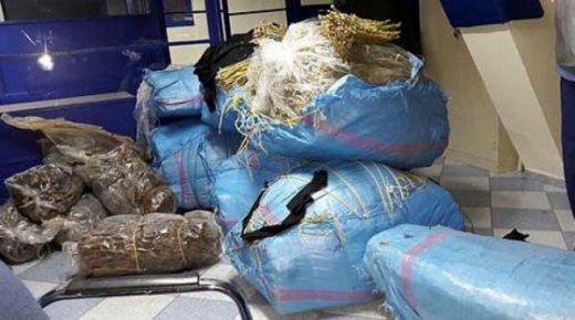 أكادير..إحباط محاولة تهريب حوالي طن من القنب الهندي والتبغ المهرب