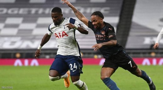مورينيو يقود توتنهام للفوز على سيتي ليتصدر الدوري الإنجليزي