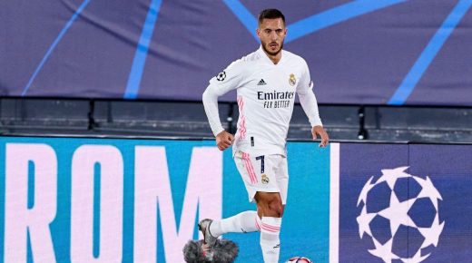 نتيجة اختبار إيدن هازارد لاعب ريال مدريد جاءت إيجابية